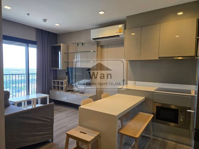 ให้เช่า politan rive ชั้น 43 แบบ 2 ห้องนอน วิวแม่น้ำ สะพานพระนั่งเกล้า