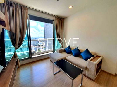 Condos for rent : 1 Bed 45 sq.m. High Fl. 25+ Good Location Close to BTS On Nut 200 m. & People Park / Condo For Rent-Rhythm Sukhumvit 50