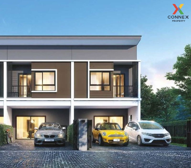 Townhouses for sale : For Sale Townhouse/Townhome  , Villette Lite Rattanathibet , Bang Len , Bang Yai , Nonthaburi , CX-121955 ✅ Live chat with us ADD LINE @connexproperty ✅ 