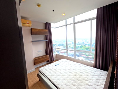 Condos for rent :  🥳[Rent-RAR2506-2033] The Sky Sukhumvit-Udomsuk Station. Fl.17*Corner unit*Washing machine *Near BTS Udomsuk💚Line id: @thefirstagent**