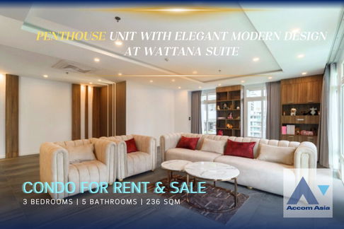 🔼🔽 AccomA 📩 Elegant condominuim with spacious lounge area in prime Asoke location (AA37710)
