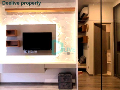 Condos for rent : DL100311 Condo for rent, Miti Chiva Kaset Station near BTS Kasetsart University, ready to move in, call urgently 0656133286 LineID @534wlwof