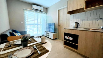 Condos for rent : For Rent Condo NUE NOBLE SRINAKARIN-LASALLE Building 1, Floor 40,1 bed room, Room size 27.00 sqm