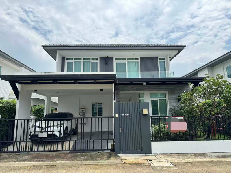 บ้านเดี่ยวให้เช่า : บ้านเดี่ยว 4 นอน 4 นำ้ มัณฑนา 2 บางนา กมา.7 เช่า 