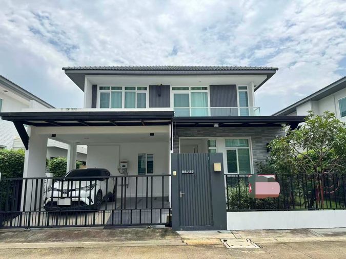 บ้านเดี่ยว 4 นอน 4 นำ้ มัณฑนา 2 บางนา กมา.7 เช่า 