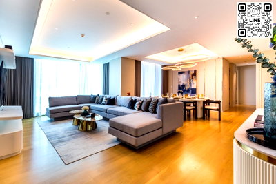 Condos for sale : ✨Line ID @556ryccg 🚞Luxury condo near Lumpini park 161 sqm 2 Bedroom Floor7 Baan Sindhorn, LangSuan road Fully furnished