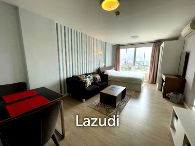 คอนโดให้เช่า : Baan Peang Ploen Condo : Studio bedroom walkable to the Beach