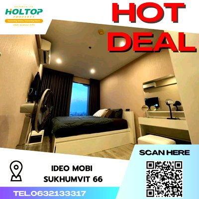 Condos for rent : #S3853 For Rent Ideo mobi sukhumvit 66