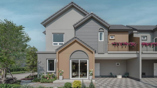 🏡 ขายบ้านแฝด ! ฟังก์ชั่นบ้านเดี่ยว อณาสิริ ปิ่นเกล้า-กาญจนาฯ สไตล์ Modern Barn House