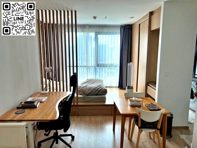 Condos for rent : 📲Line OA @556ryccg 🌃1 Bedroom 40 sqm Floor28 Ideo Chula-Samyan Fully furnished near subway MRT Samya
