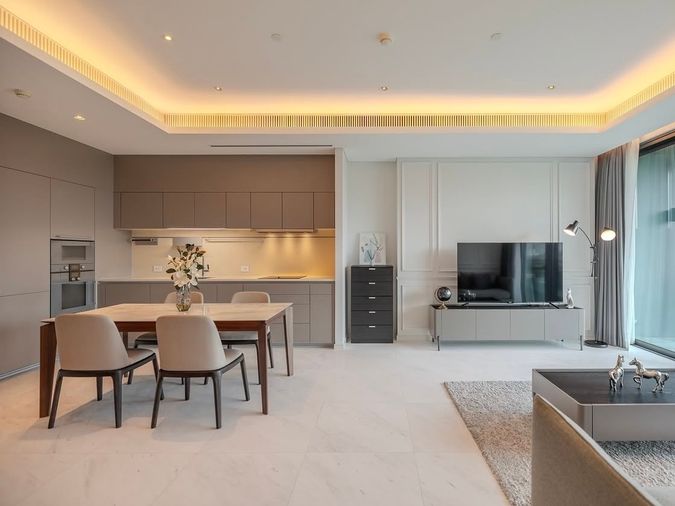 For Rent - Sindhorn Tonson , Super Luxury 1 bedroom 1 bathroom