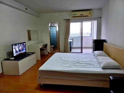 คอนโดให้เช่า : ให้เช่า ซิตี้ โฮม สุขุมวิท มีเฟอร์นิเจอร์+เครื่องใช้ไฟฟ้าครบ