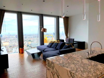 Condos for rent MRT Sam Yan : The Ritz Carlton Residences - Contemporary 2 Bedroom Property - BR15409CD