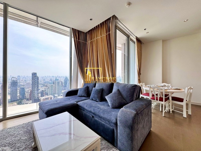 Condos for rent : Magnolias Ratchadamri Boulevard - Stylish 2 Bed Luxury Condo - BR10440CD