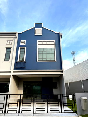 ขายทาวน์โฮม : 🏡ขายบ้านใหม่ (แปลงมุม) หน้าสวน ฟรี!! ค่าโอน 📍สิริ เพลส ราชพฤกษ์ - นครอินทร์ เลขที่ 299/87