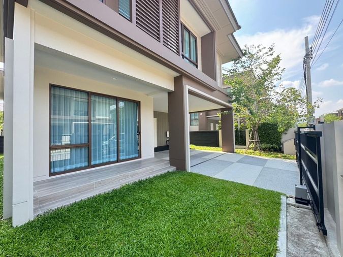 4-bed house for rent, 196 sqm, 57 sq wah, BURASIRI KRUNGTHEPKREETHA