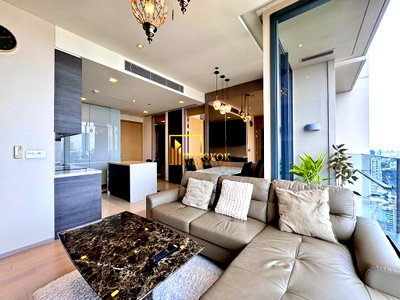 คอนโดให้เช่า : The Esse Asoke - Stylish 2 Bed Condo For Rent in Sukhumvit 21 - BR14062CD