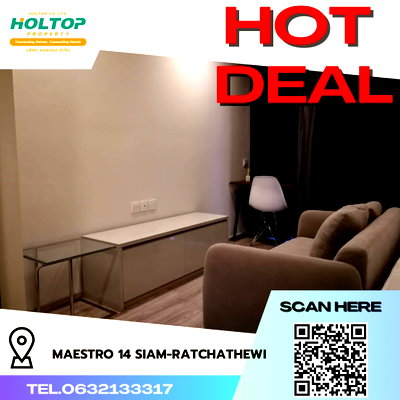 Condos for rent : #R4504 Condo for rent Maestro 14 Siam-Ratchathewi