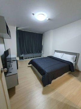 S-SVD101 For sale, Supalai Veranda Rama 9, size 42 sqm. floor 22, building-B, pool view 3.39 million, 064-959-8900