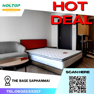 Condos for rent : #Z722 Condo for rent THE BASE Saphanmai