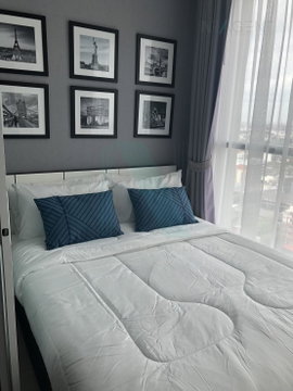 📌 For Rent Condo IDEO MOBI SUKHUMVIT Building A, Floor 21,1 bed room, Room size 22.00 sqm