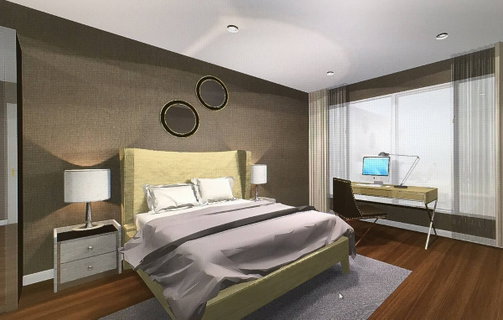 รูปภาพ [P-148183] Riverfront Condo for Rent! Menam Residences Floor 38 (2BR) Price Drop to 48.9K near Shrewsbury 085-592-2897 Line: @easythaihome