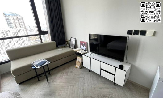 📲Line ID @556ryccg 🚤Studio 25 sqm Floor 33 Chaophraya river view Chapter Charoennakhon-Riverside Fully furnished