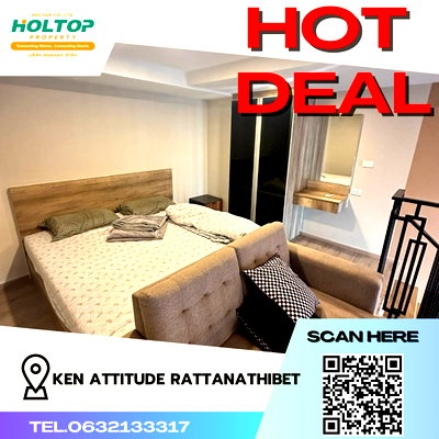 Condos for rent : #Z743 Condo for rent Ken Attitude Rattanathibet