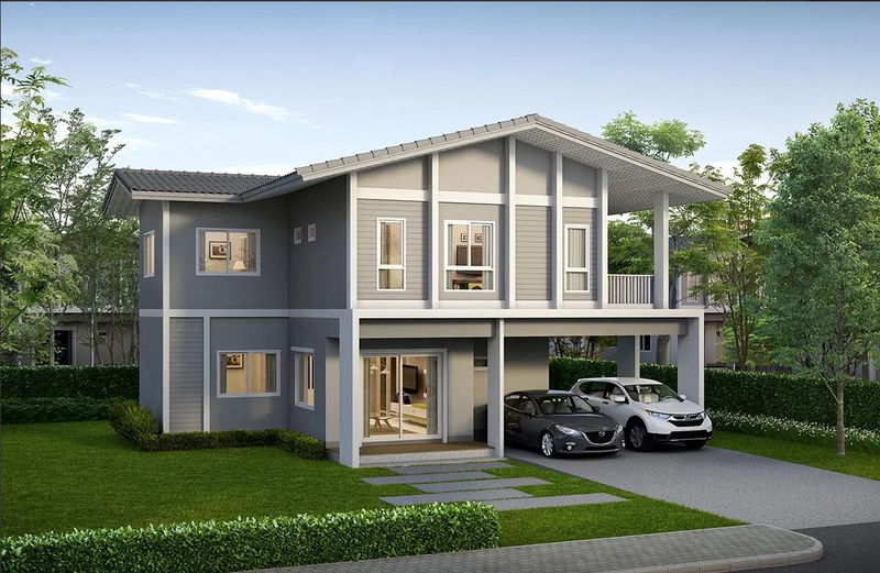 Houses for sale : For Sale: Single Detached House at Kanasiri Bangna (House No. 89/384) – Move-in Ready