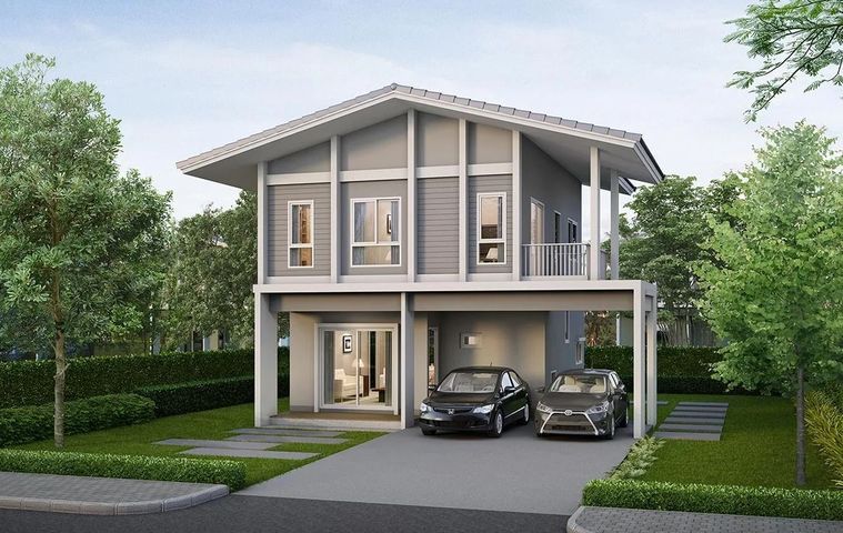 ขายบ้านเดี่ยว คณาสิริ บางนา โครงการพร้อมอยู่ บ้านเลขที่ 89/394