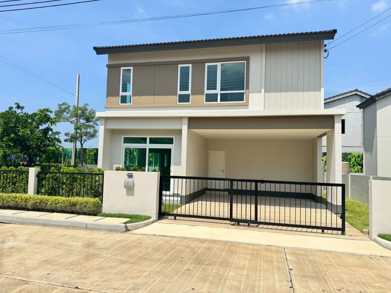 Houses for sale : Single house for sale, Mabel Bangna, Km. 26, ready to move in project by Sansiri