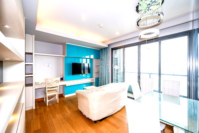 Condos for rent Tesco Lotus Superstore Rama 3 : The Lumpini 24 for Rent (2bed2bath 55sqm) - Negotiable