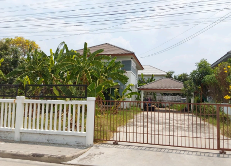 รูป บ้านเดี่ยว เนื้อที่ทั้งหมด 545.6 ตารางเมตร 25/457 หมู่บ้านชวนชื่นบางนา ตำบลบางบ่อ อำเภอบางบ่อ สมุทรปราการ ราคา 3,360,000 บาท - รูปที่ 1/2