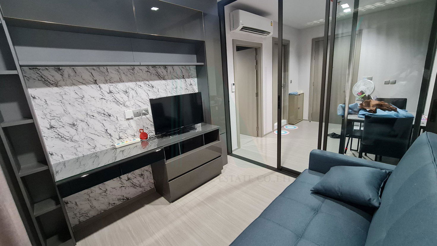 picture 🎉 For Rent Condo LIFE ASOKE - RAMA 9 Building 1, Floor 12A,1 bed room, Room size 36 sqm - 3/8