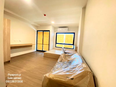 Condos for sale Phan Thong Chonburi : Vay Amata Condominium – Ready to move in, no down payment required, fully furnished with complete electrical appliances."