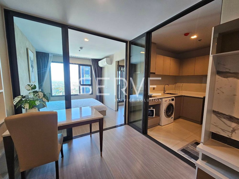 picture 1 Bed Good Location Next to BTS  Ha Yaek Lat Phrao  10 m. &  MRT Phahon Yothin 500 m. / For Rent-Life Ladprao - 3/10