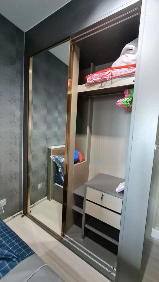 picture 🎉 For Rent Condo LIFE ASOKE - RAMA 9 Building 1, Floor 12A,1 bed room, Room size 36 sqm - 1/8