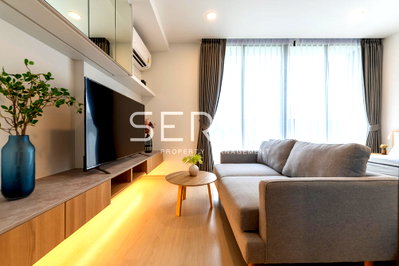ขายคอนโด : Studio with Partition Modern Style Good Location Close to BTS Ekkamai 350 m. / For Rent-Noble Ambience Sukhumvit 42