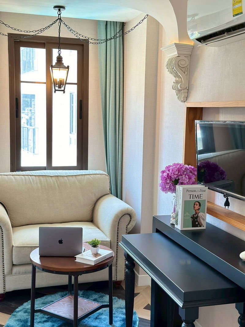 ขายคอนโด : ⛵ Espana ⛵ Pool view / 5F / Studio room for quick sale彡