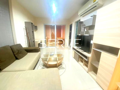 คอนโดให้เช่า : 🔥24K/Mo 2นอน ไซส์ใหญ่ เฟอร์จัดเต็ม ห้องแต่งครบ คอนโดทำเลดีมาก ใกล้ MRT พระราม 9  @   Aspire Rama 9 