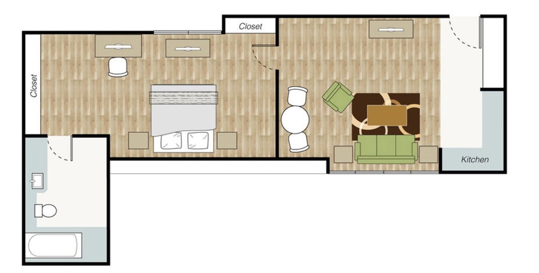 picture Lohas Residences Sukhumvit 1 bedroom, for rent - 5/5