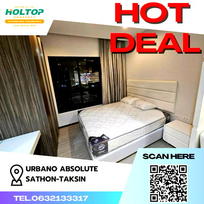 Condos for rent : #Z777 Condo for rent Urbano Absolute Sathon-Taksin