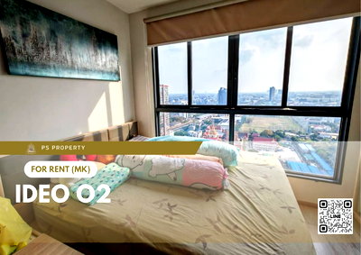 คอนโดให้เช่า : ให้เช่า 📍 IDEO O2 📍 ใกล้ BTS บางนา เฟอร์นิเจอร์ และ เครื่องใช้ไฟฟ้าครบ 