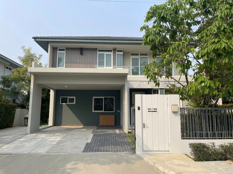 บ้านเดี่ยวให้เช่า : 🏢 ประกาศให้เช่าบ้าน | MA-H401   โครงการ Mantana Bangna - Wongwaen (มัณฑนา บางนา - วงแหวน)