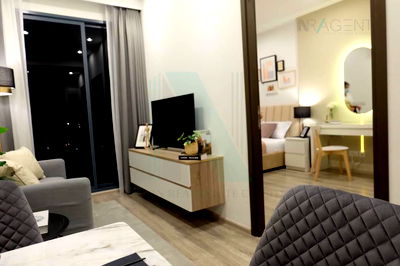 Condos for rent : For Rent Condo IDEO MOBI SUKHUMVIT 66 Building 1, Floor 17,1 bed room, Room size 34.00 sqm