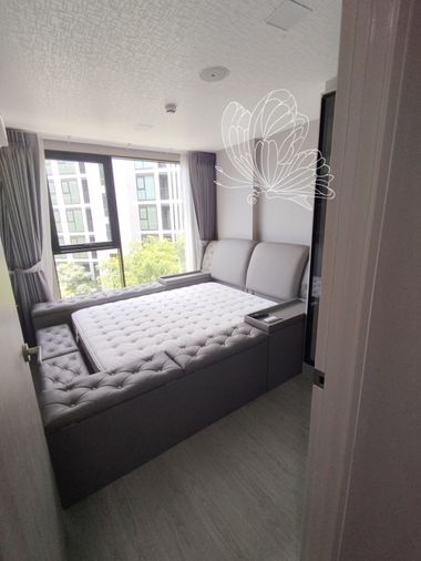 🍀ให้เช่าคอนโด Atmoz Oasis Onnut ใกล้ MRTศรีนุช ห้องสวย ขนาด 28 ตรม.เฟอร์ครบ เช่าเพียง 12000-
