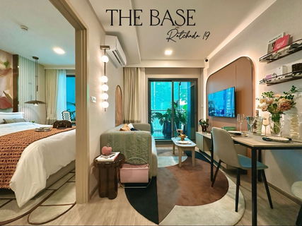 ‼️THE BASE รัชดา19 คอนโดเลี้ยงสัตว์ได้ ใกล้ MRT รัชดาภิเษก เริ่ม 2.49 ลบ.🐶