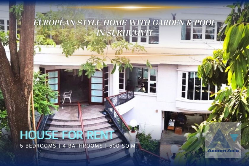 รูป 🔼🔽 AccomA 📩  Elegant European-Style Home with Central Spiral Staircase (AA22749) - รูปที่ 1/20