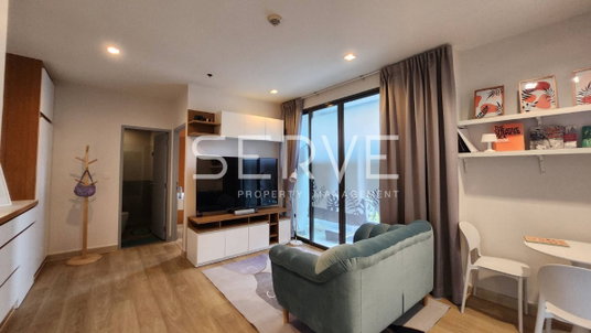 รูปภาพ 2 Beds 1 Bath Fully furnished Nice Room & Good Location Close to MRT Phra Ram 9   250 m. @ Ideo Mobi Rama 9