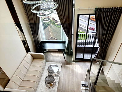 Condos for rent : For Rent Condo SO ORIGIN KASET INTERCHANGE Building 1, Floor 7,Duplex, Room size 37 sqm